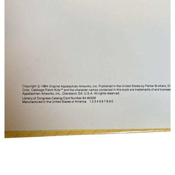 The Cabbage Patch Kids The Big Bicycle Race Children’s Book Vintage 1984 - Picture 2 of 4